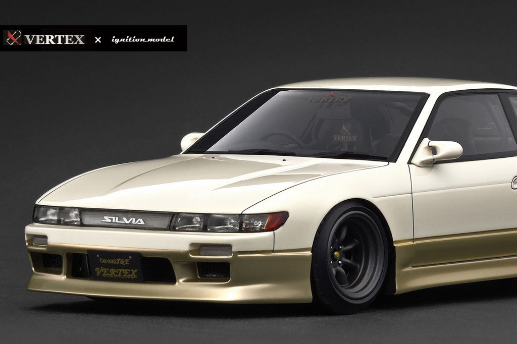 販売予告： 1/18 SR20エンジン付 WEB限定「VERTEX S13 Silvia」9/29(月