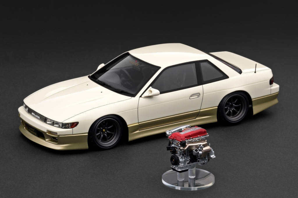明日 9月29日(月）21時半～受注スタート：SR20エンジン付「1/18 VERTEX