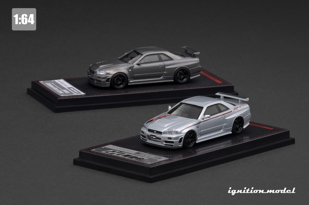 1/64 ダイキャストモデルに新作「TOP SECRET GT-R (VR32