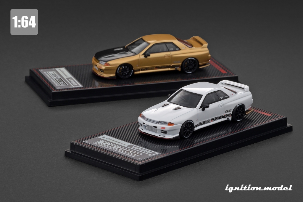 1/64 ダイキャストモデルに新作「TOP SECRET GT-R (VR32