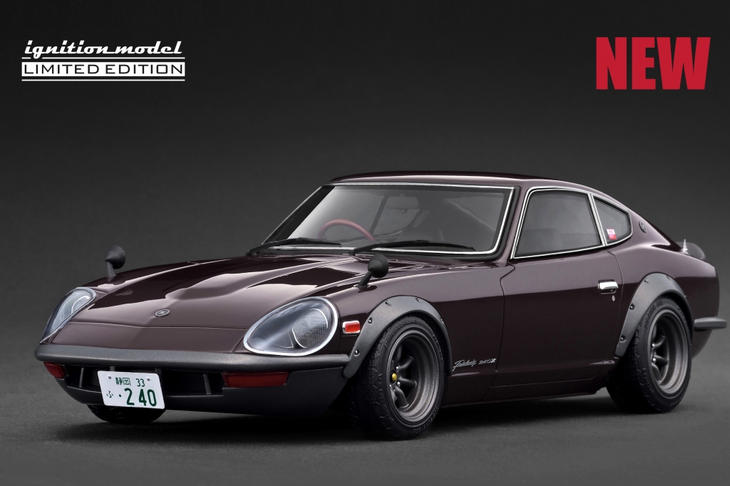 明日11月10日(月)受注スタート！鉄板「Fairlady 240ZG (HS30) Maroon