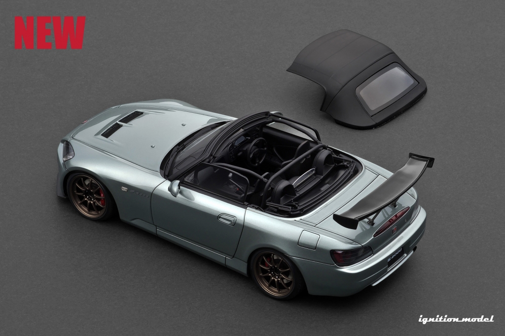 1/18スケール「S2000 (AP1)」に新色を追加！出揃った各バリエーション