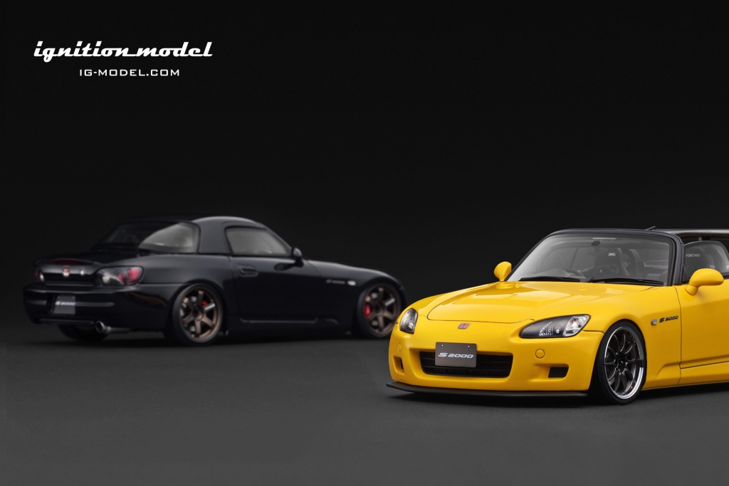 1/18スケール「S2000 (AP1)」に新色を追加！出揃った各バリエーションにご注目！ | ignition model