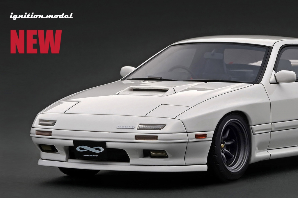 1/18スケール「サバンナRX-7（FC3S) アンフィニ」カラーサンプルUP