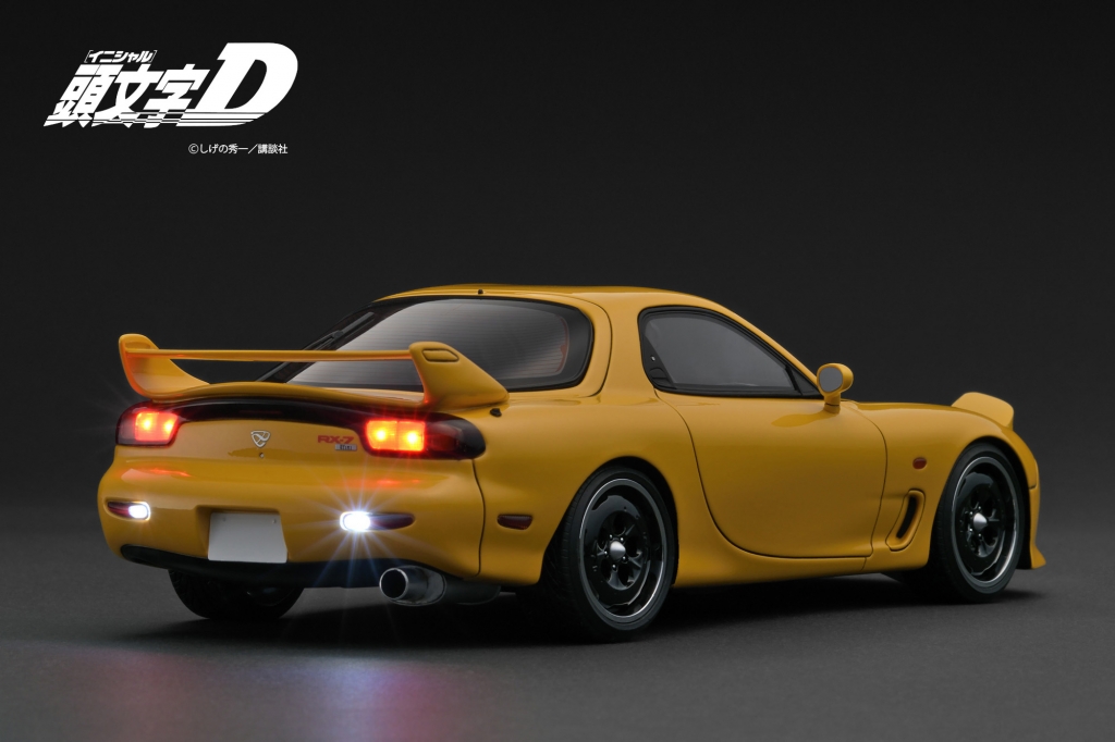 販売予告：2種の新規型『頭文字D』「Mazda Speed A-spec RX-7 (FD3S