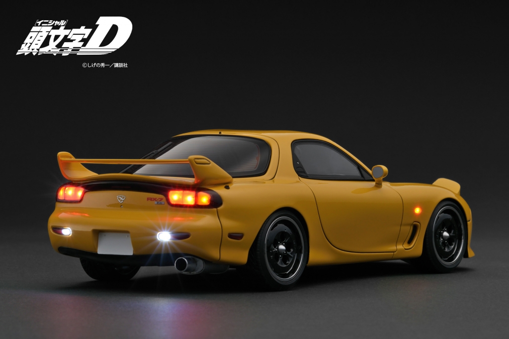 イグニッションモデル 1/43 頭文字D マツダ RX-7 (FD3S) 本日昼12時ご予約スタート！2種の新規型『頭文字D』「Mazda Speed A