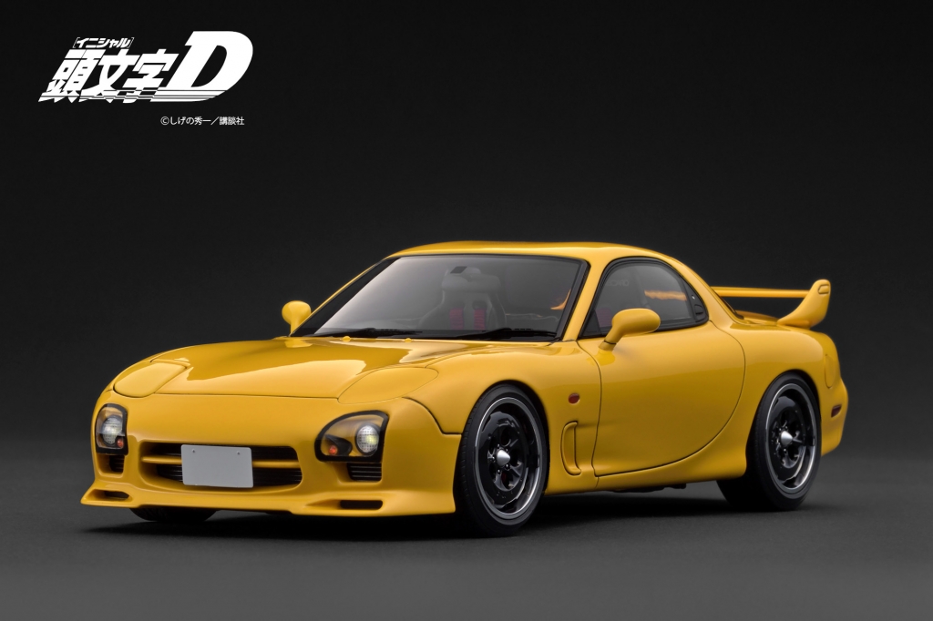 本日昼12時ご予約スタート！2種の新規型『頭文字D』「Mazda Speed A