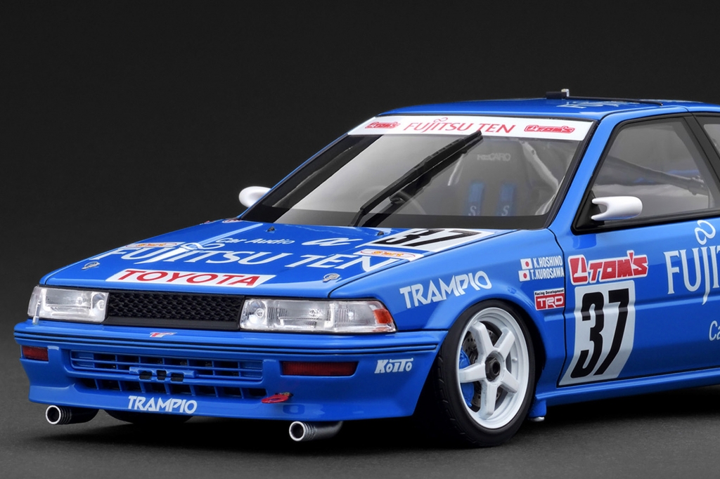試作モデルUP！1991年 全日本ツーリングカー選手権 出場のAE92型「1/18