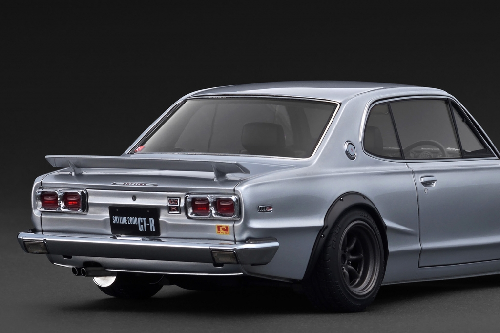 試作モデルUP：1/18スケール「ハコスカ 2ドア(KPGC10) カスタム」の