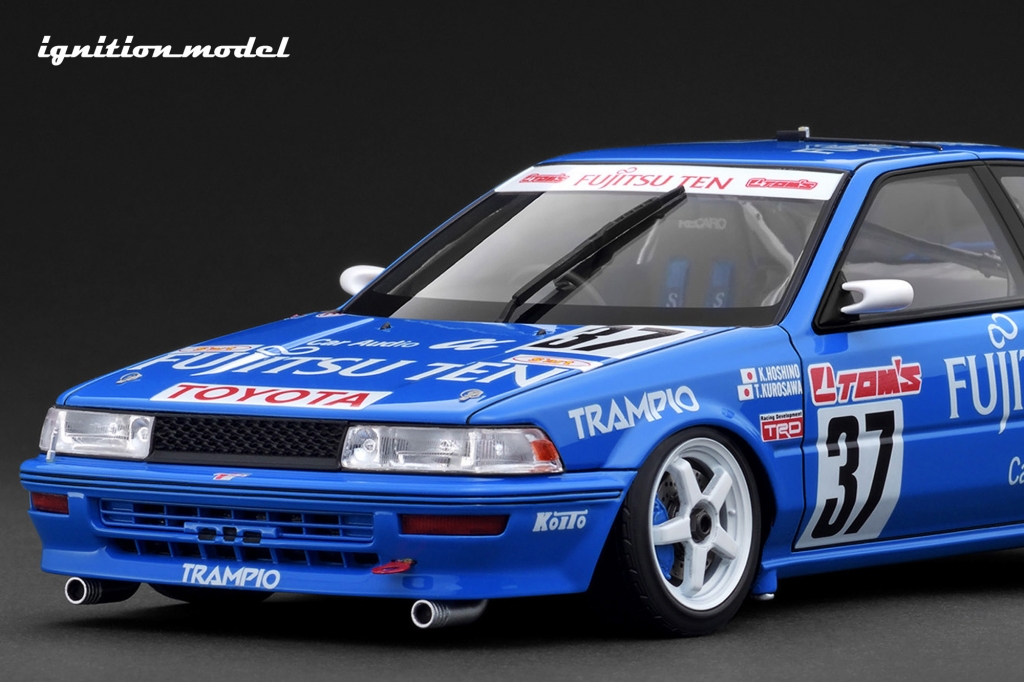 □イグニッションモデル 1/43 トヨタコロナエクシブ ＃36 関谷正徳