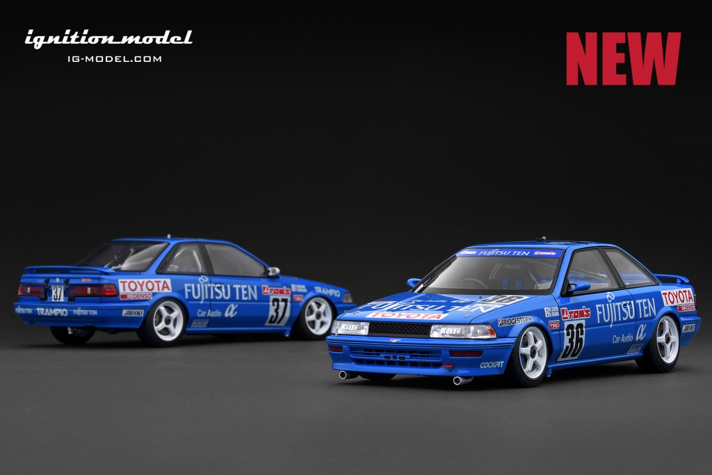 販売予告：1/16(金）昼12時 受注スタート「1/18 FUJITSU TEN TOM'S