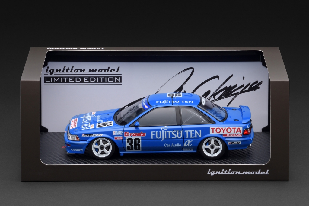 ご予約スタート！関谷選手フィギュア付「1/18 FUJITSU TEN TOM'S