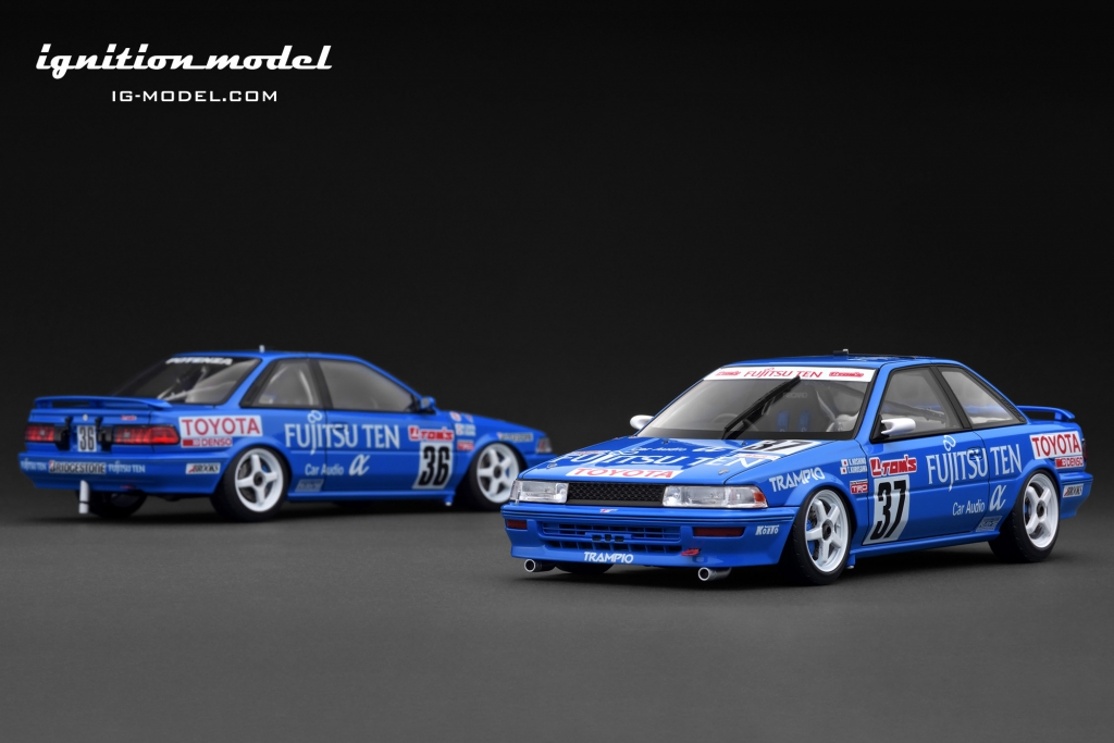 ご予約スタート！関谷選手フィギュア付「1/18 FUJITSU TEN TOM'S