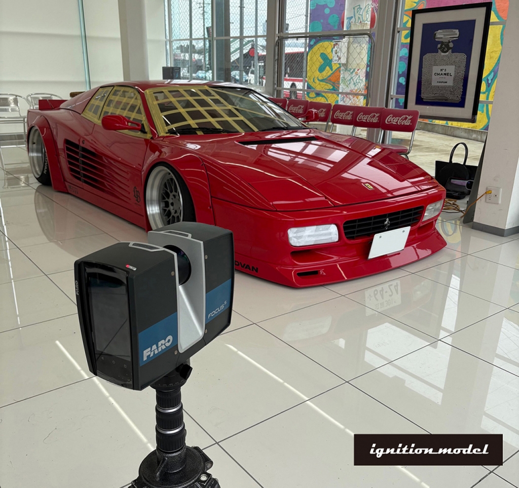 試作モデルUP！リバティウォークのデモカー「1/18 LB-WORKS 512」に3