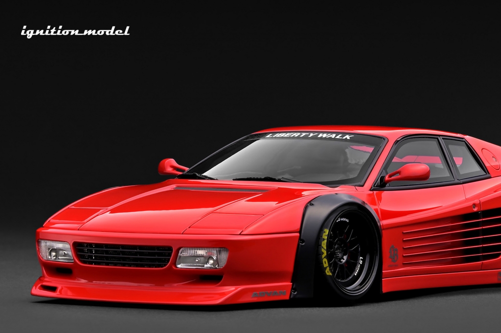 試作モデルUP！リバティウォークのデモカー「1/18 LB-WORKS 512」に3