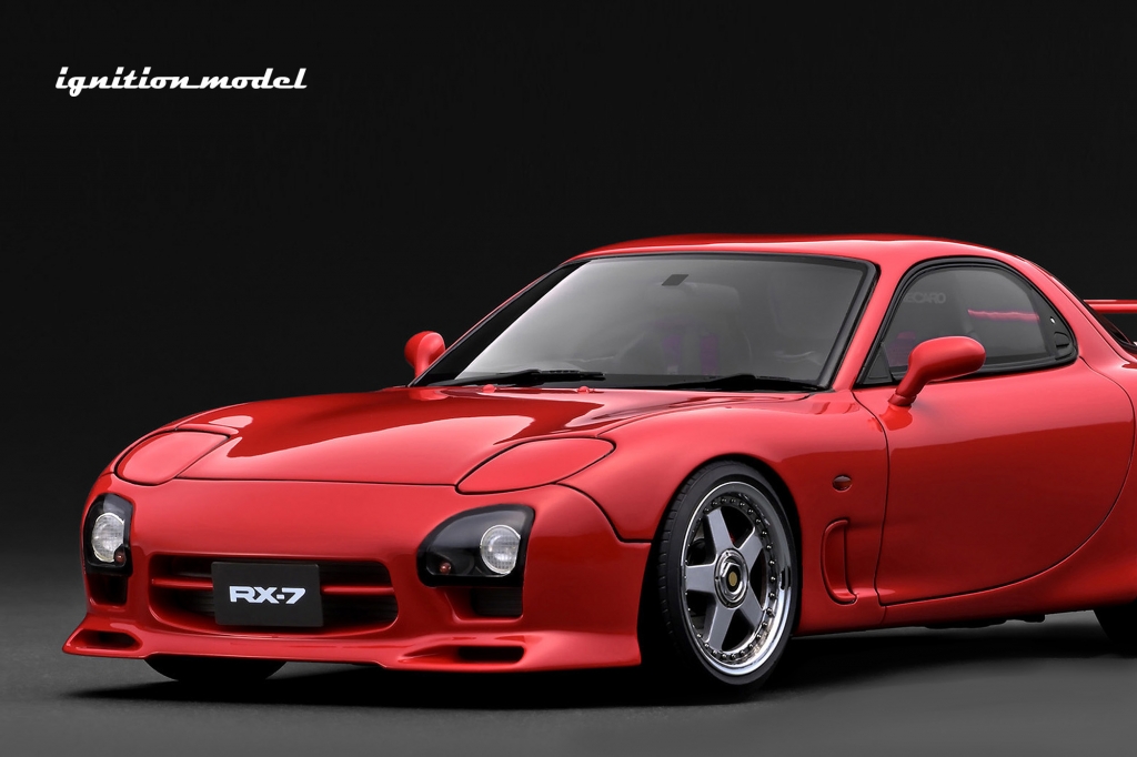 ご予約受付中！1/18スケール「RX-7 Mazda Speed A-spec (FD3S)」×4