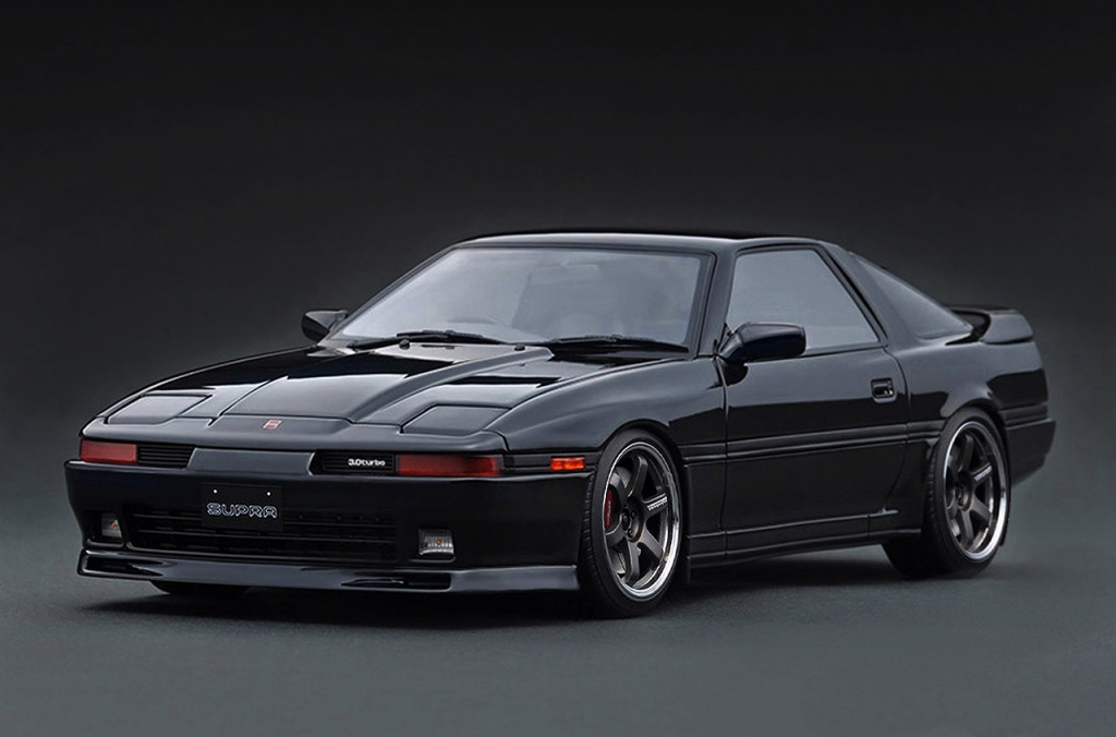 ignition model スープラ3.0GT ブラック 1/18 ご予約スタート：1/18スケールから「スープラ3.0GT LIMITED (MA70