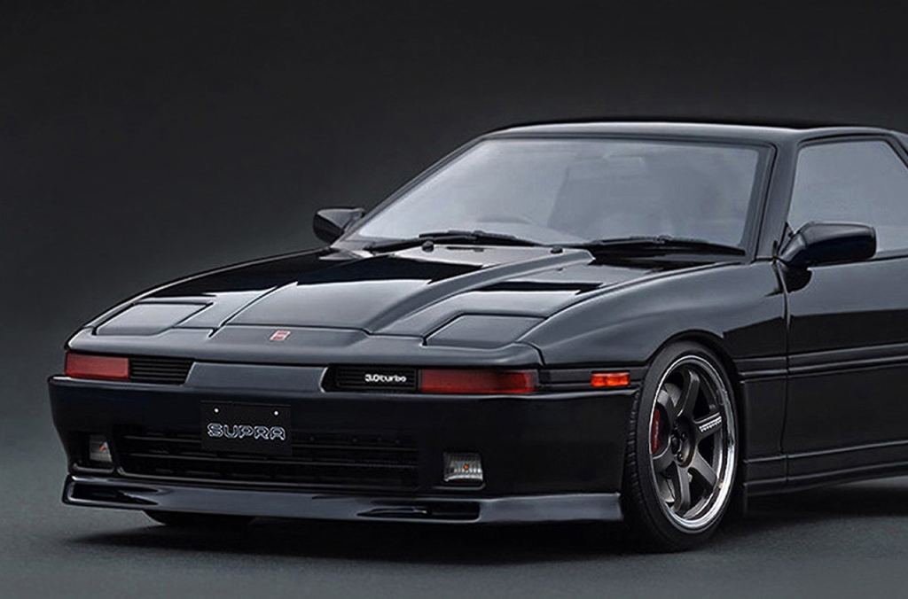 ignition model スープラ3.0GT ブラック 1/18 ご予約スタート：1/18スケールから「スープラ3.0GT LIMITED (MA70