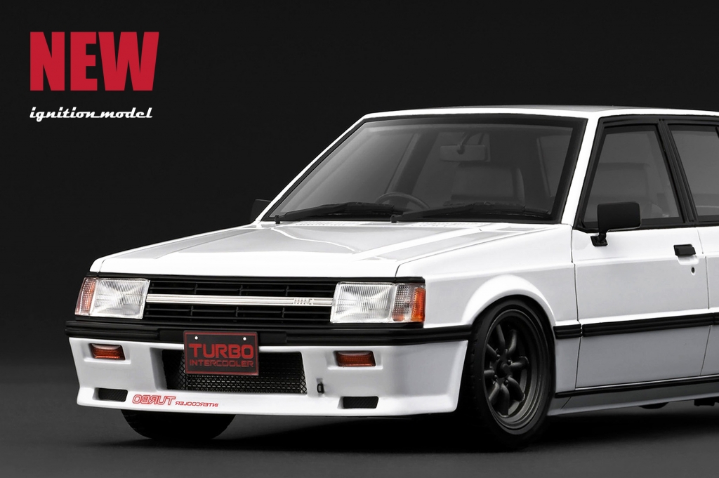 試作モデルUP！1/18スケール「三菱 ランサーEX 1800 GSRターボ(A175A