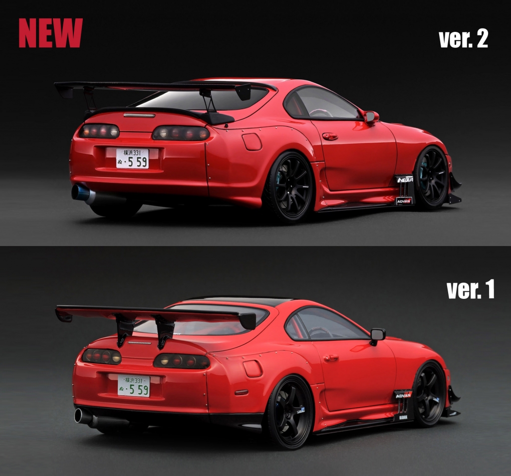 レーシングドライバー織戸 氏の愛車「1/18 RIDOX スープラ（JZA80