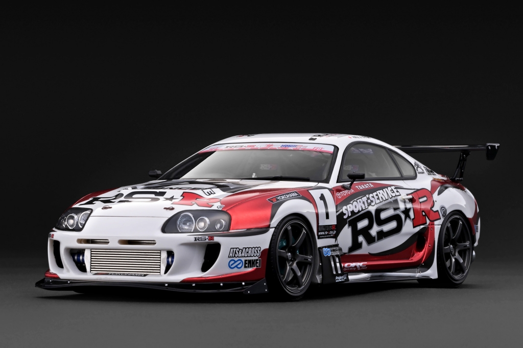 イグニッションモデル 1/64 トヨタ Supra A80 RSR 限定 明日 販売スタート：1/64スケールWEB限定モデル「Toyota Supra (JZA80