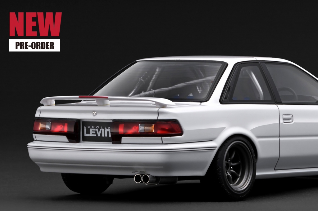 ご予約受付中！AE92 後期型「1/18 COROLLA LEVIN GT APEX (AE92