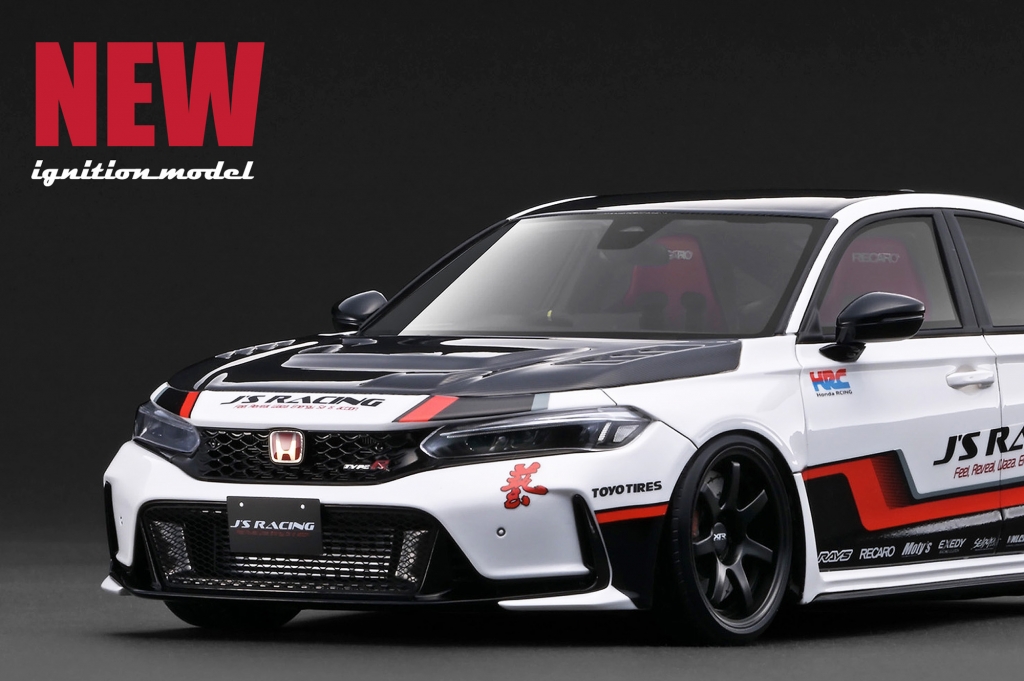 試作モデル 紹介！1/18スケール「Civic Type-R J'S Racing (FL5)」1st