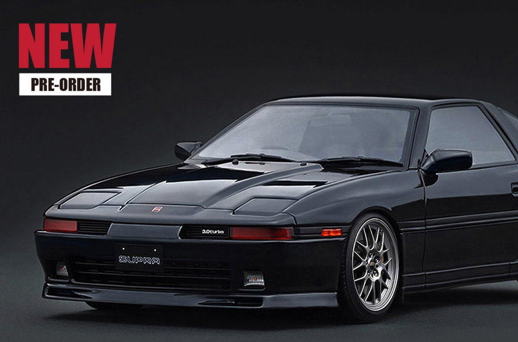 RIDOX エアロカスタム「1/18 Toyota Supra RZ (JZA80) White」を