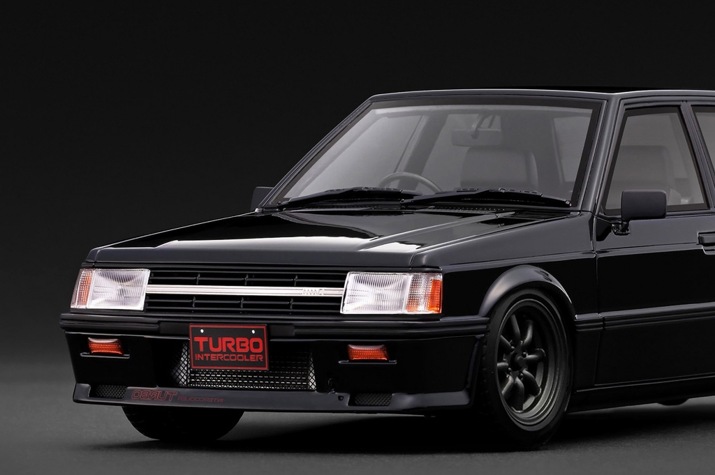 未開封 DISM 三菱 ランサーEXターボ GSR インタークーラー ブラック 新作UP！ブラックの「1/18 ランサーEX 1800 GSRターボ(A170系）」に