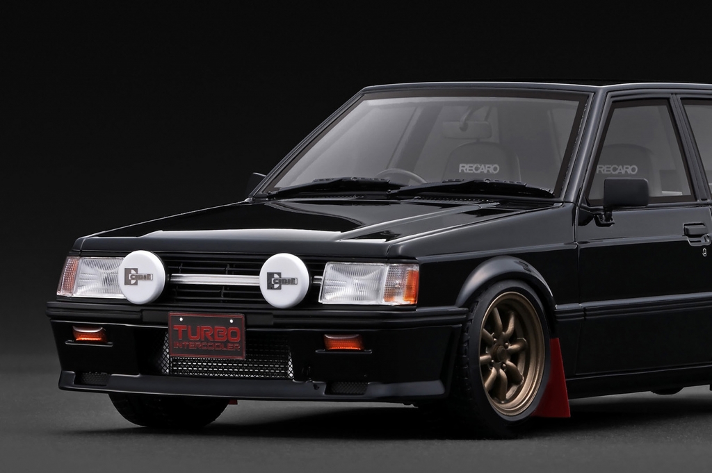 未開封 DISM 三菱 ランサーEXターボ GSR インタークーラー ブラック 新作UP！ブラックの「1/18 ランサーEX 1800 GSRターボ(A170系）」に
