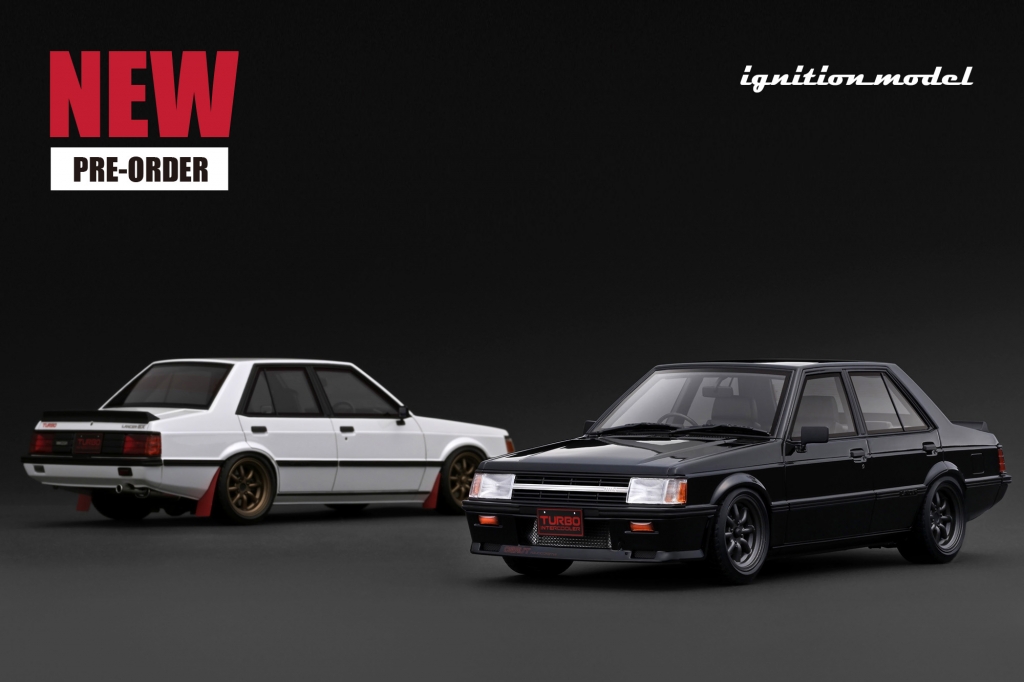 新作UP！ブラックの「1/18 ランサーEX 1800 GSRターボ(A170系）」に