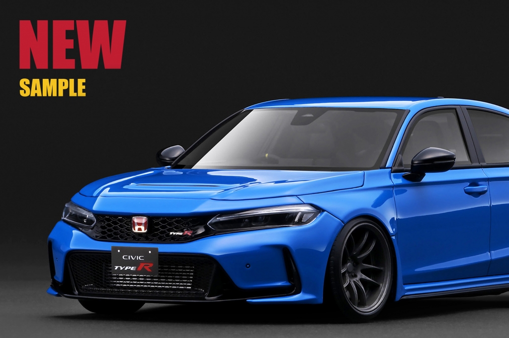 新色UP！1/18スケール「Civic Type-R J'S Racing (FL5)」ライトブルー