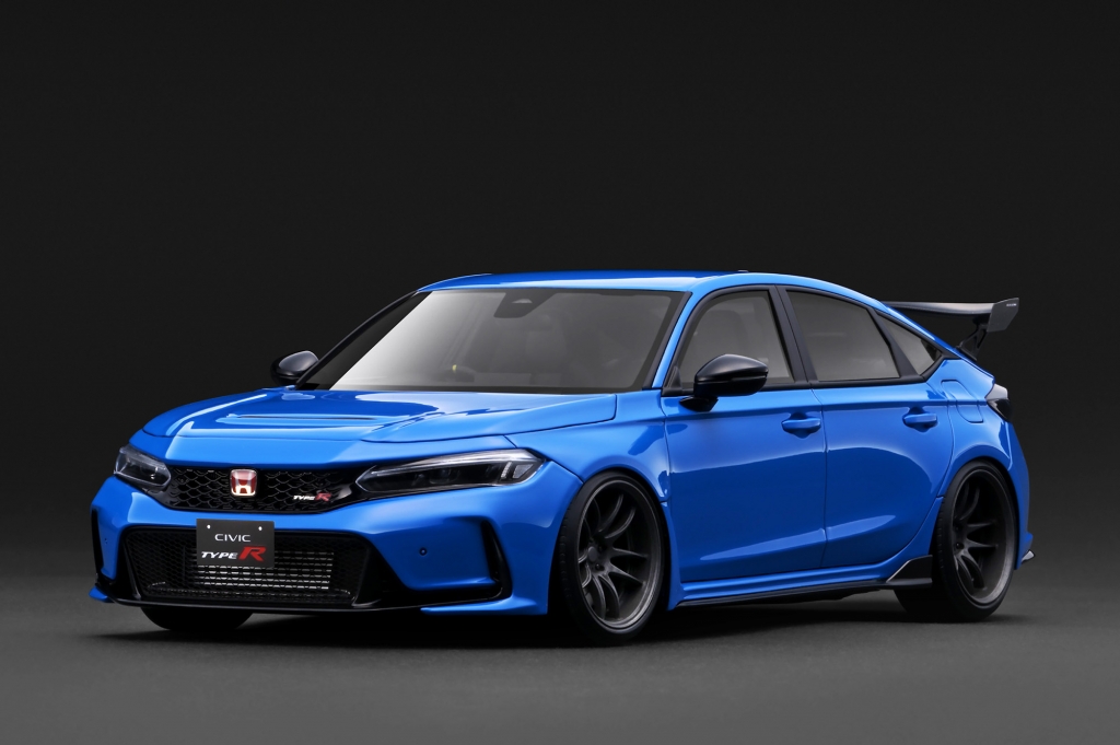 新色UP！1/18スケール「Civic Type-R J'S Racing (FL5)」ライトブルー
