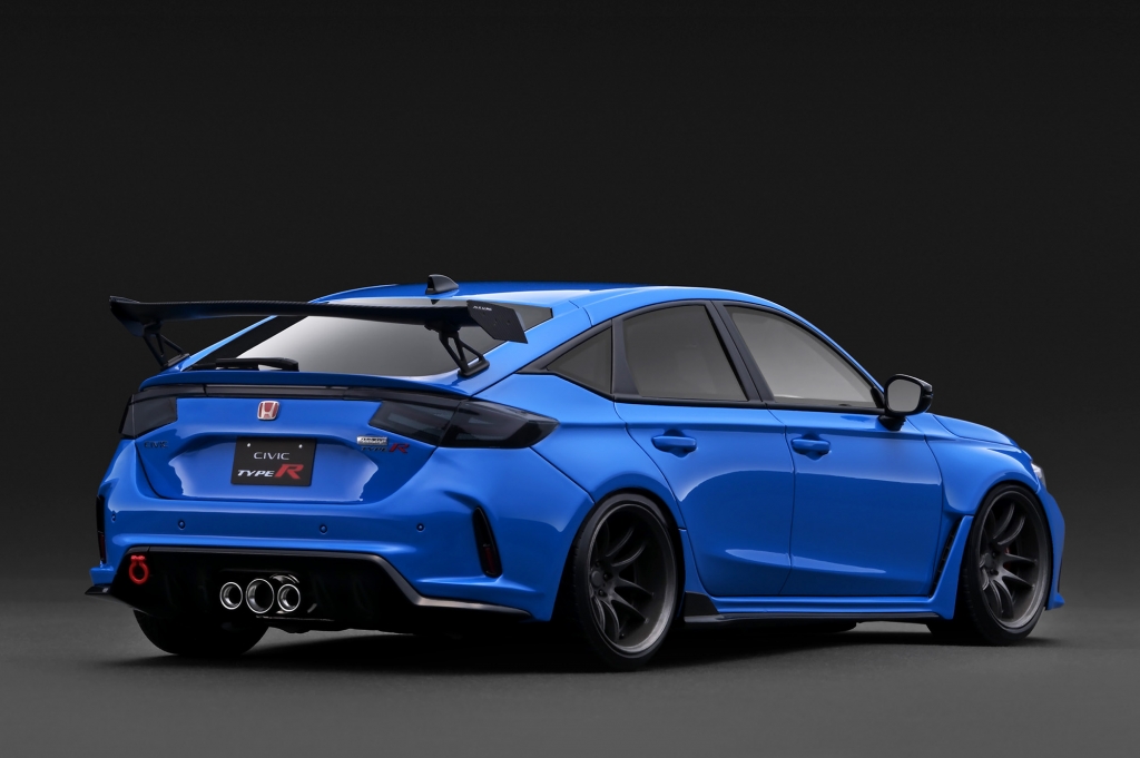 新色UP！1/18スケール「Civic Type-R J'S Racing (FL5)」ライトブルー