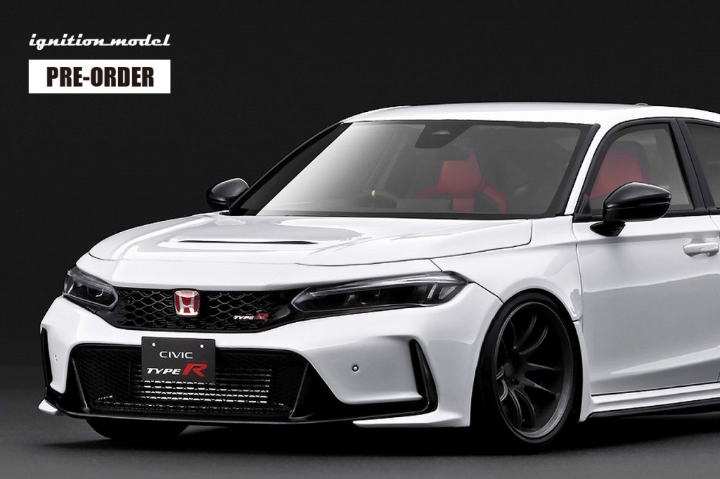 値下げ　イグニッションモデル IG1442 1/18 CIVIC TYPE R ご予約受付中！新規型から人気の1/18スケール「Civic Type-R (FL5)」が