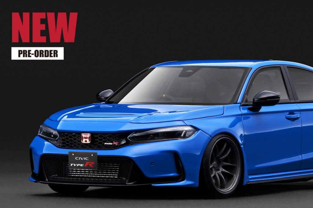 ご予約受付中！新規型から人気の1/18スケール「Civic Type-R (FL5)」が