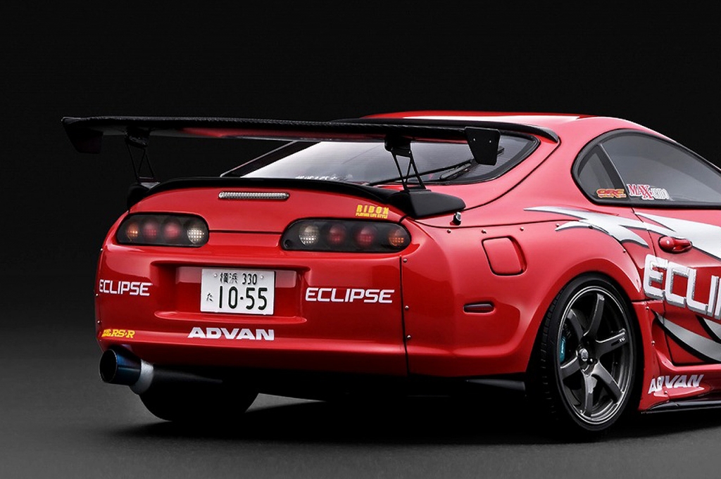 レーシングドライバー「織戸 学」氏の愛車 アーリー仕様「1/18 Supra