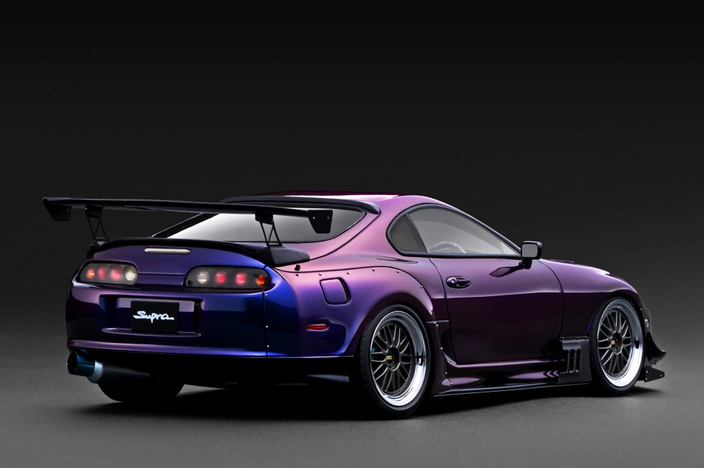 RIDOXエアロカスタム「1/18 Toyota Supra RZ (JZA80) 」をピックアップ