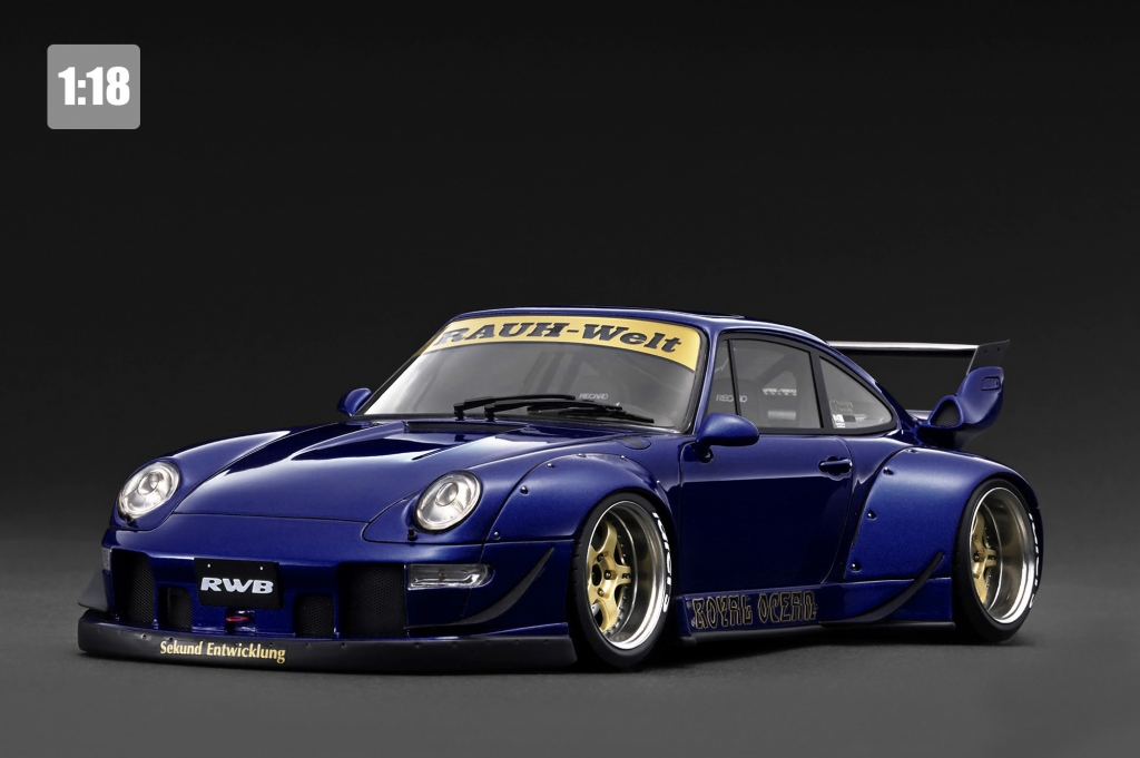 明日 販売スタート：1/64スケールWEB限定モデル「RWB 993」にご注目
