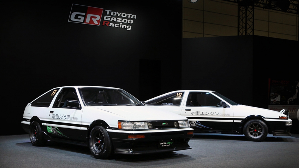 モデルカーズ7月号(362号）から新製品 紹介！ 1/18「AE86 BEV ＆ H2