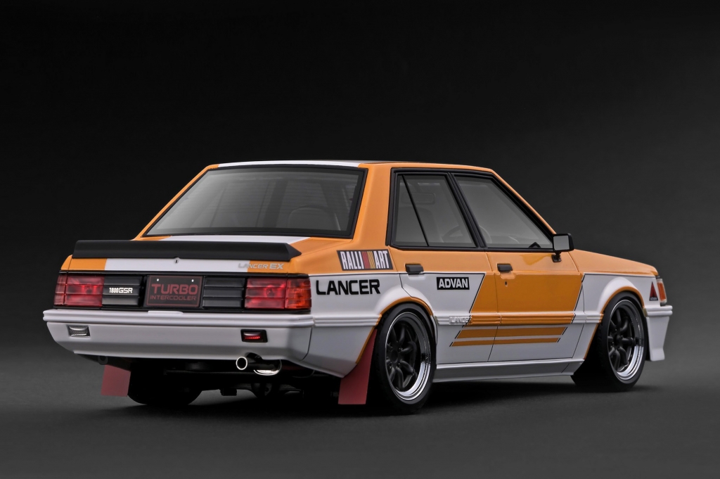 試作モデルUP！「1/18 三菱 ランサーEX 1800 GSRターボ(A175A