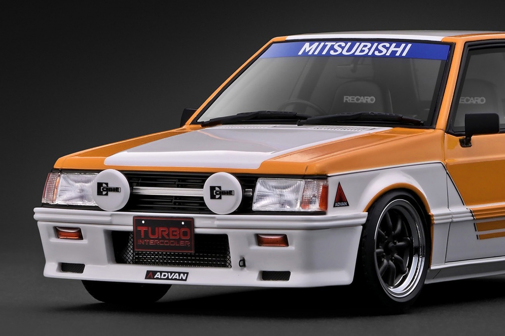 試作モデルUP！「1/18 三菱 ランサーEX 1800 GSRターボ(A175A