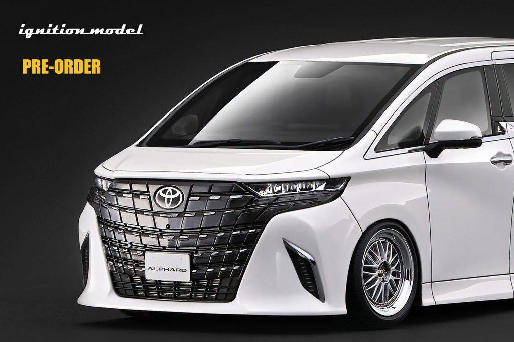 新作 1/18スケール「ALPHARD Z (H40W)」ご予約スタート！ | ignition model
