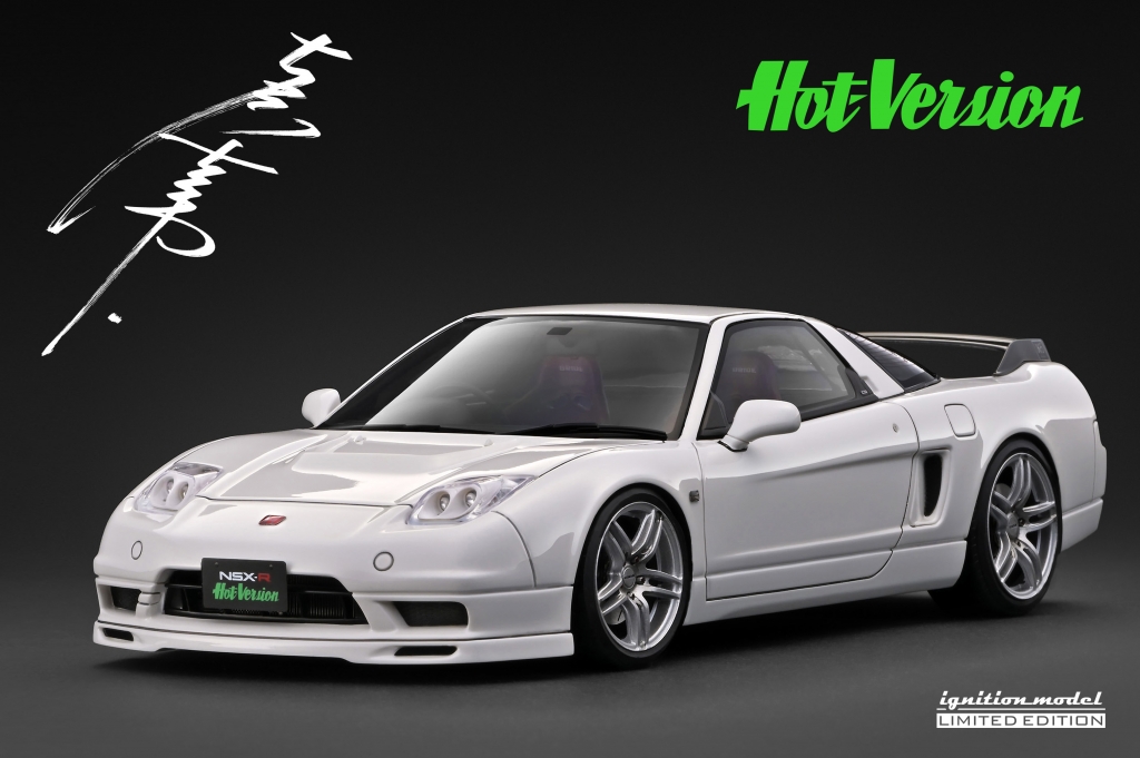 イグニッションモデル　1/18土屋圭市 本日受注スタート：1/18 WEB限定モデル「NSX-R (NA2) DK-Ver 」昼12時