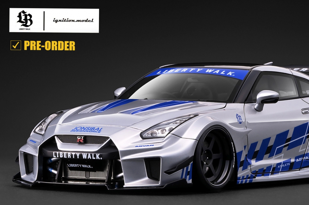 ご予約受付中！一般発売モデル1/18「LB-Silhouette WORKS GT Nissan