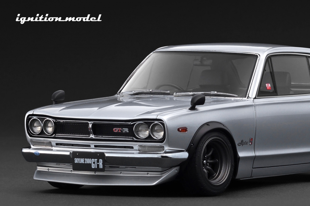 販売予告：1/18 エンジン付 WEB限定「Skyline 2000 GT-R (KPGC110)」9