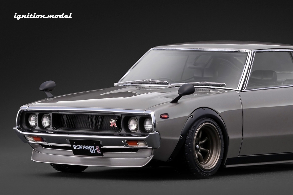 イグニッションモデル SKYLINE2000 GT-Rケンメリ　スカイライン 販売予告：1/18 エンジン付 WEB限定「Skyline 2000 GT-R (KPGC110)」9