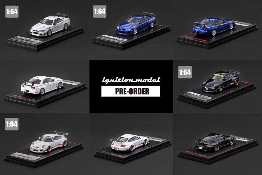 イグニッションモデル　品番2937 1/64スケール ご予約スタート！1/64～1/18スケール未発売新製品 × 10種 その①