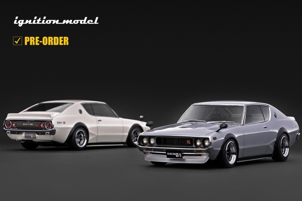 ご予約受付中！「1/18 Skyline 2000 GT-R (KPGC110)」× 3カラー