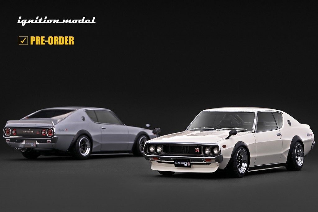 締切迫る！エンジン付 受注生産モデル「1/18 Skyline 2000 GT-R